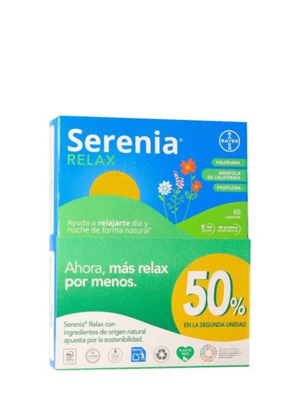Serenia relax pack 2x60 unidades