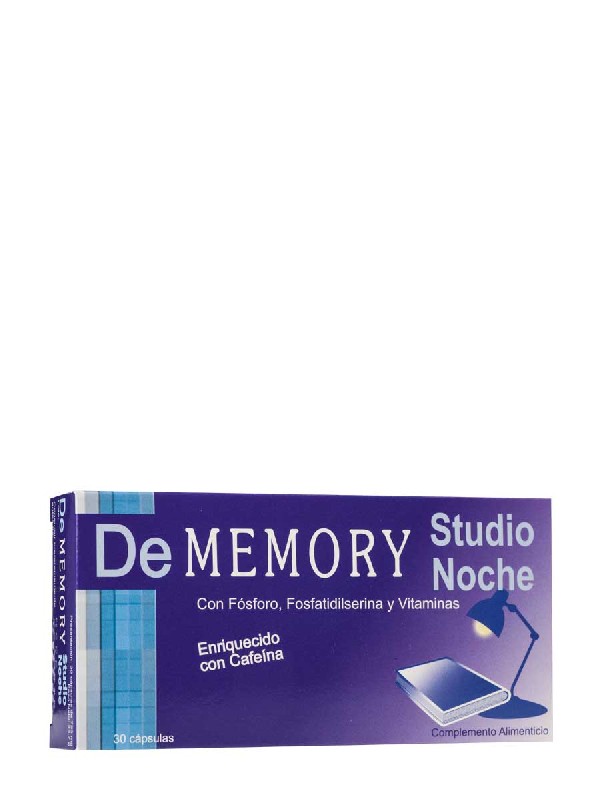 Dememory studio noche 30 cápsulas