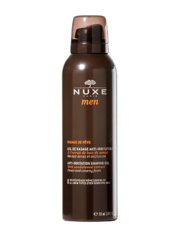 Gel de afeitado anti-irritaciones de nuxe men 150ml