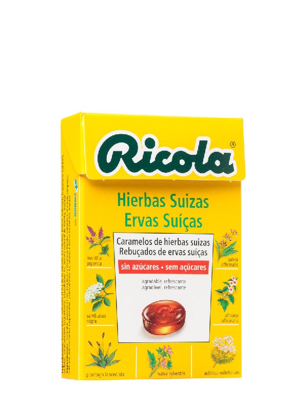 Ricola caramelo hierbas suizas