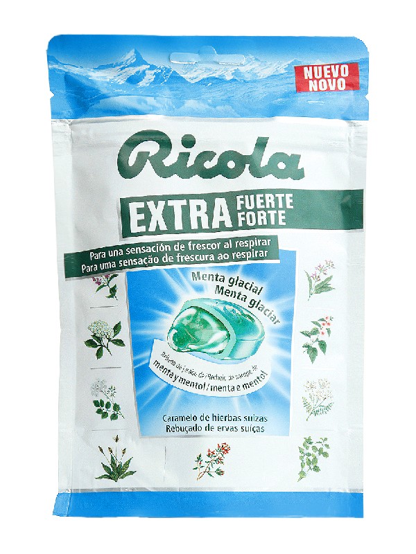 Ricola extrafuerte menta 61gr