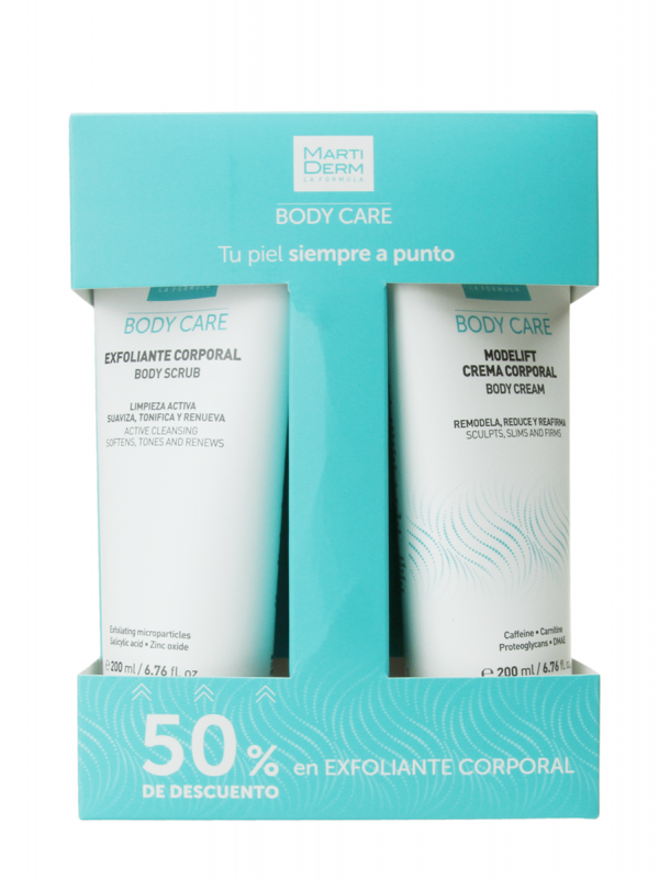 Martiderm duplo body care modelift + exfoliante corporal