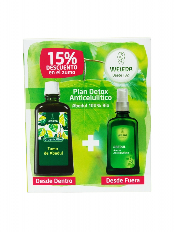 Weleda plan detox anticelulítico de abedul 100% bio