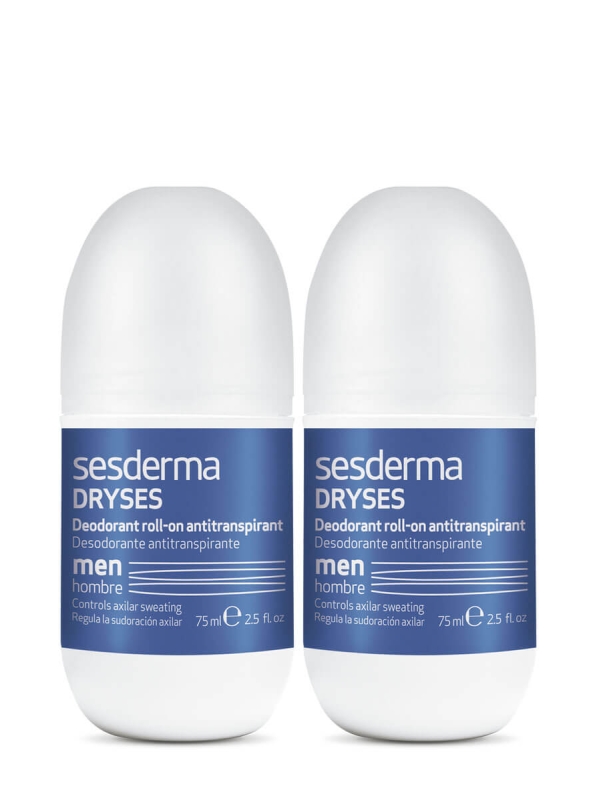 Sesderma pack dryses desodorante roll-on hombre 2x75ml