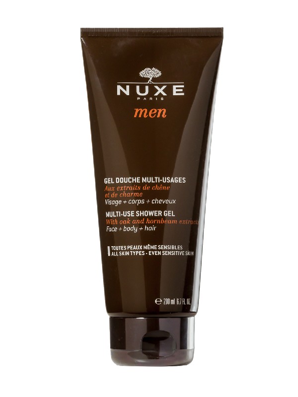 Gel de ducha multiusos de nuxe men 200ml