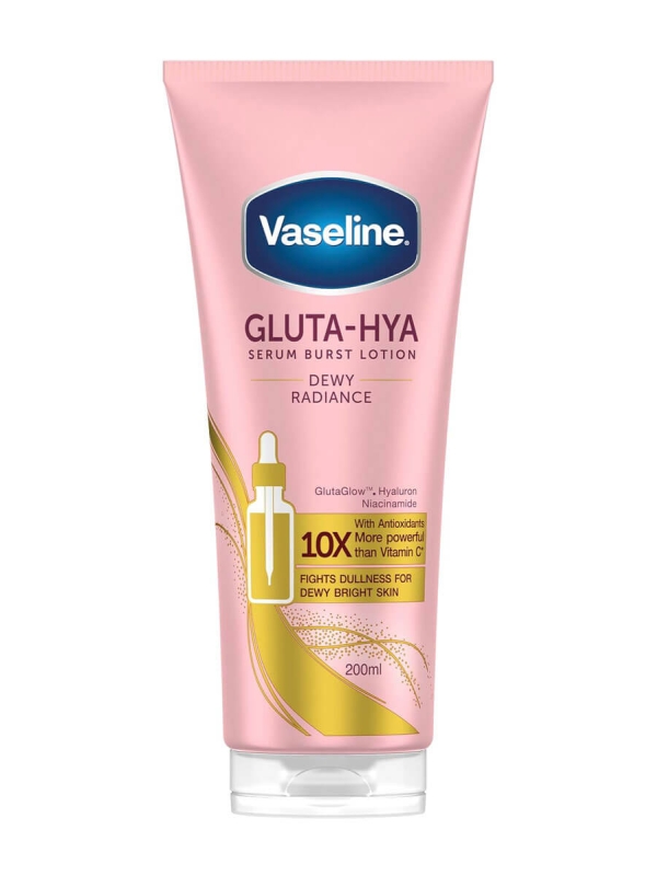Vaseline gluta-hya sérum corporal dewy radiance 200ml