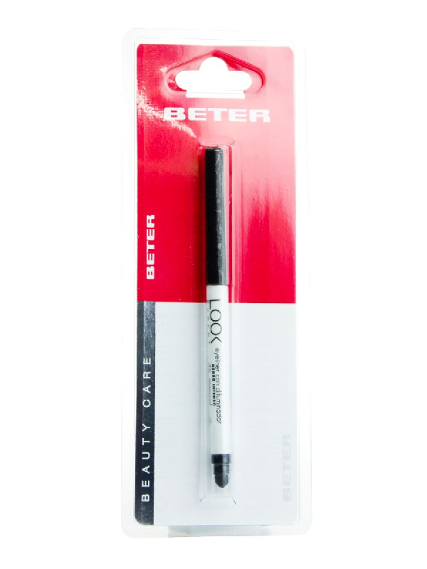 Beter lápiz de ojos con difuminador negro intenso