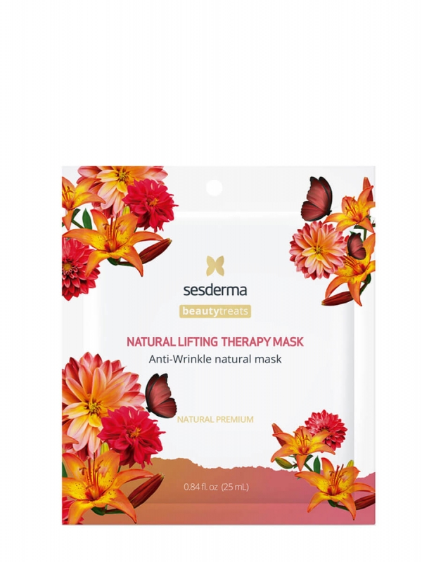 Sesderma natural lifting mascarilla facial antiarrugas 1 sobre 25ml