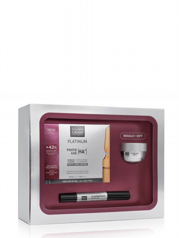 Martiderm pack photo age 30 ampollas +labial + crema vital age