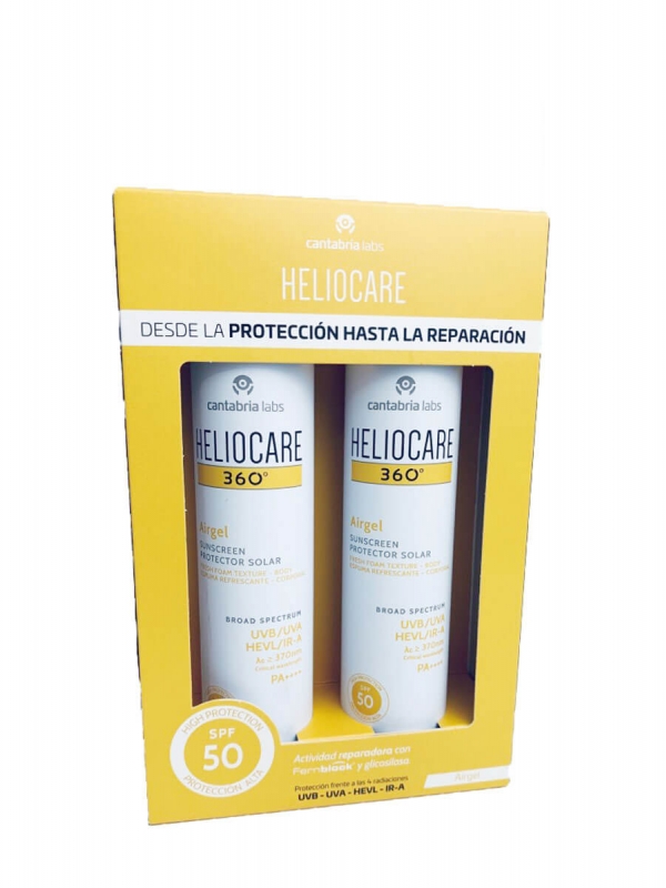 Heliocare 360º duplo airgel spf 50 2x200ml