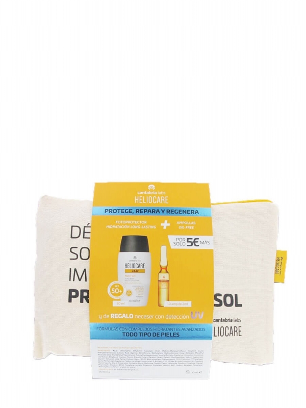 Heliocare pack heliocare water gel + endocare c oil free