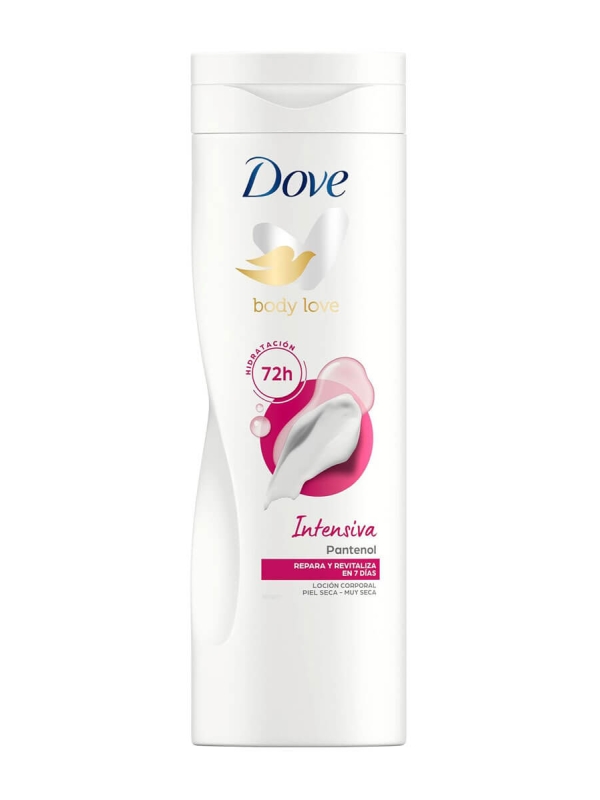 Dove intensiva loción corporal pantenol 400ml