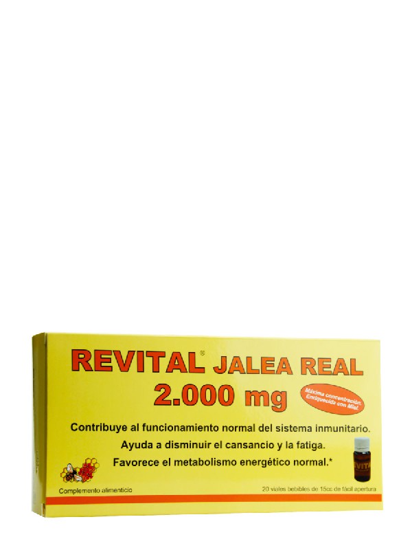 Revital jalea real 2000 mg 20 viales