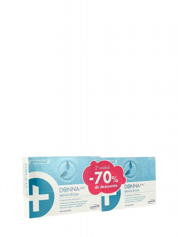 Donna plus duplo menocifuga 2x60 comprimidos
