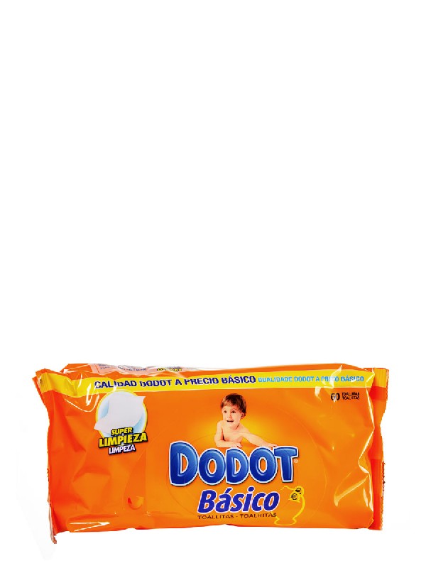 Dodot basico toallitas recambio 60 uniddades