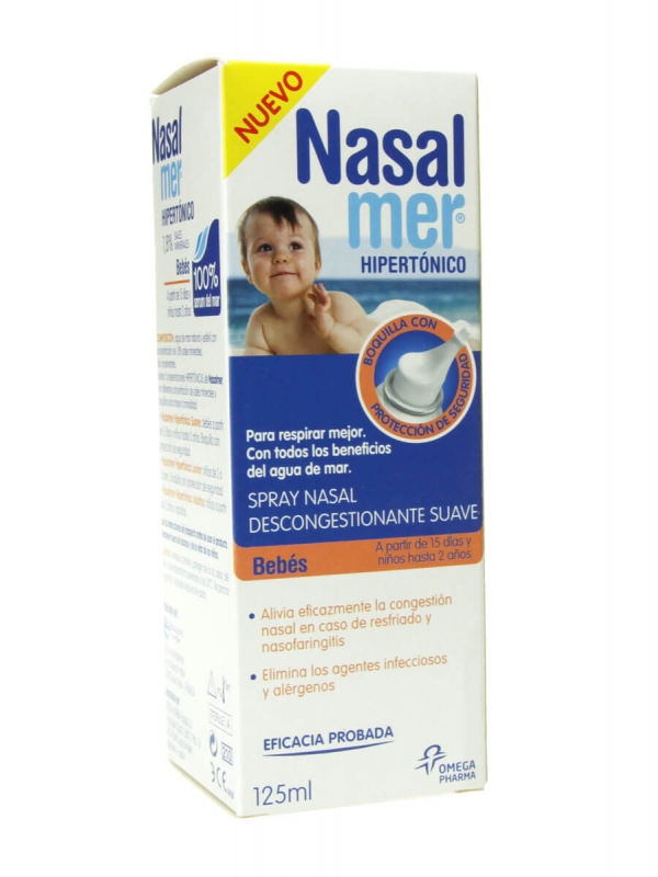 Nasalmer spray nasal hipertónico suave 125 ml