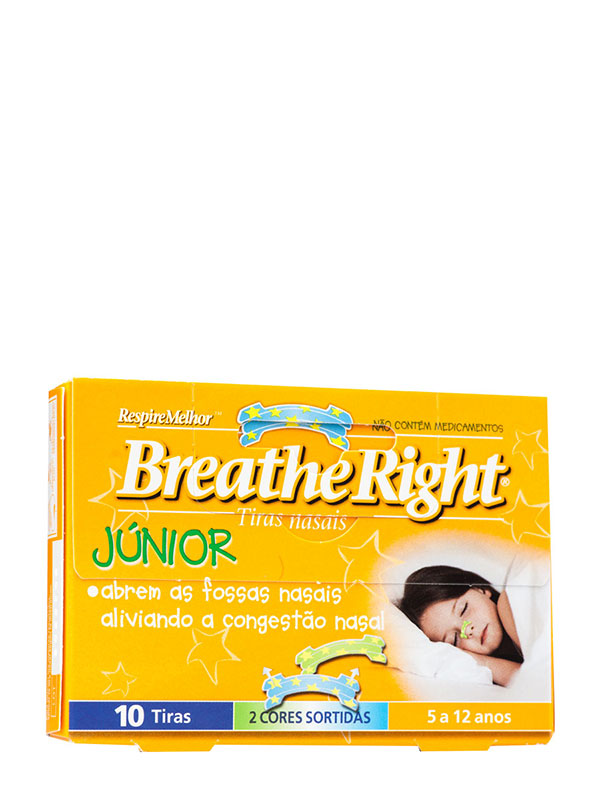 Breathe right junior 10 tiras