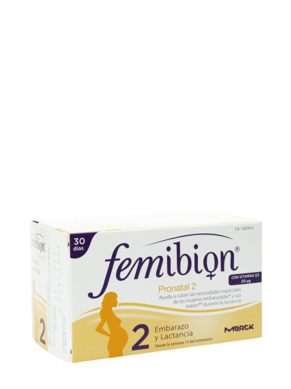 Femibion pronatal 2 30 comprimidos y 30 cápsulas