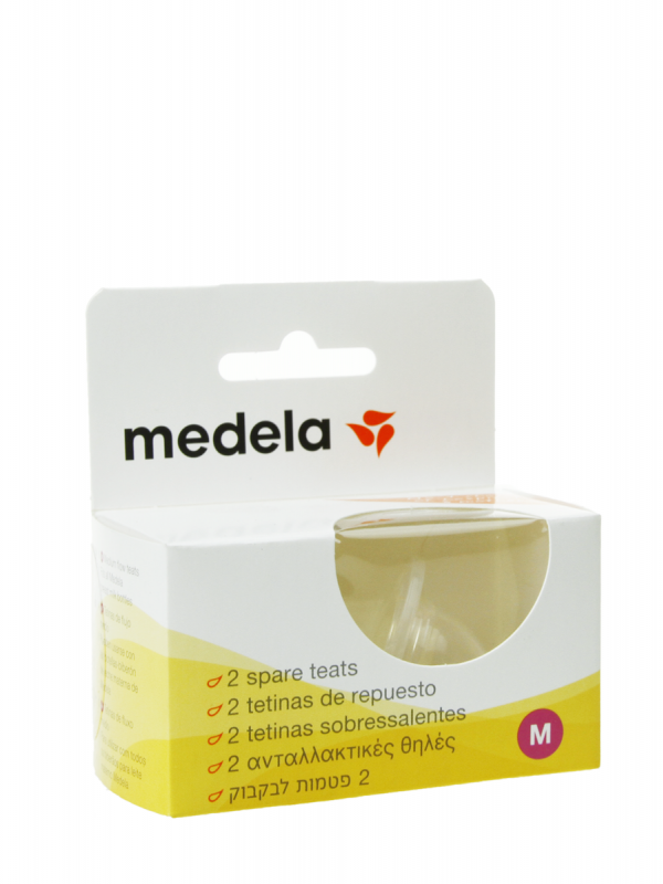 Medela tetina flujo medio 2 unidades