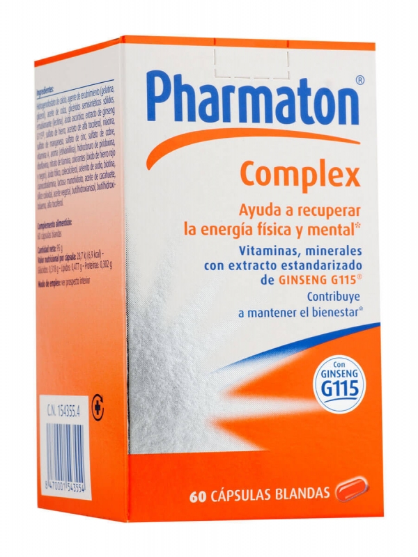 Pharmaton complex 60 capsulas