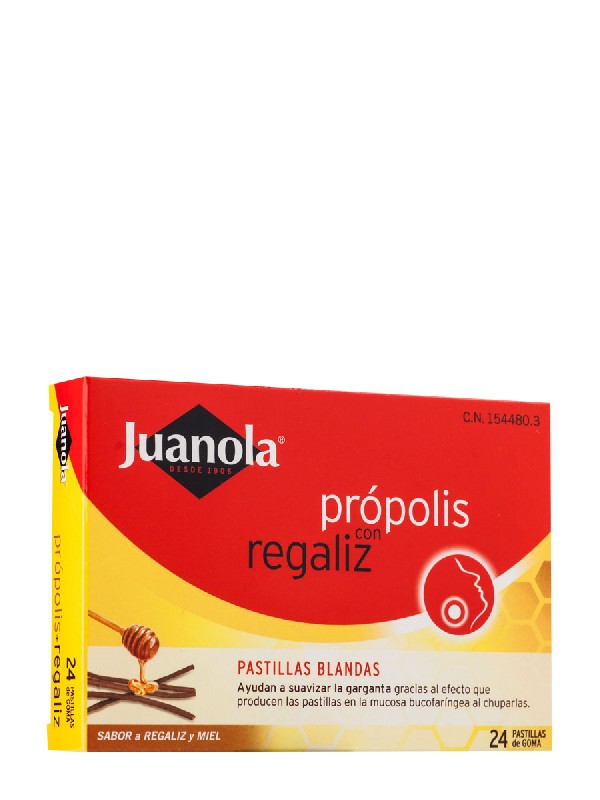 Juanola pastillas blandas propolis 48 gr