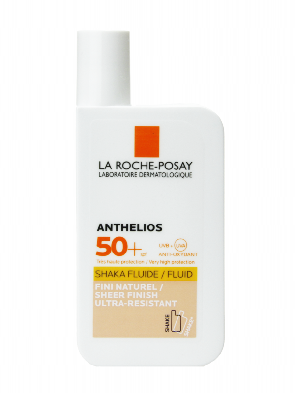 La roche posay anthelios shaka fluido solar con color 50+ 50ml.