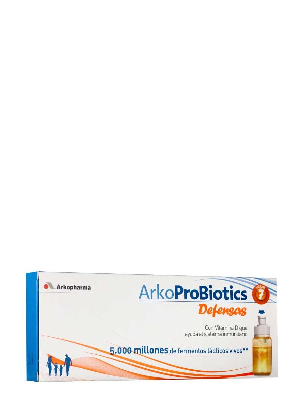 Defensas arkoprobiotic, 7 viales