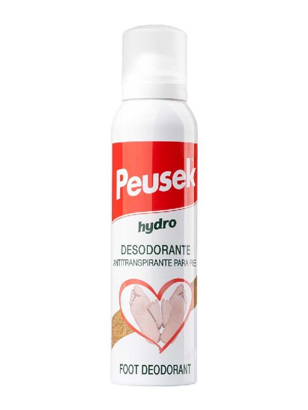 Peusek antitranspirante de pies en spray hydro