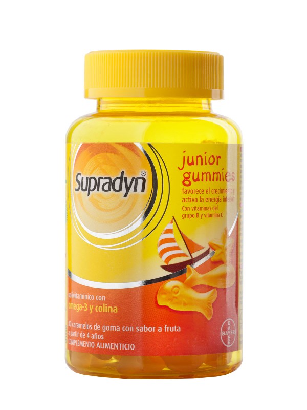 Supradyn gominolas junior 30 unidades