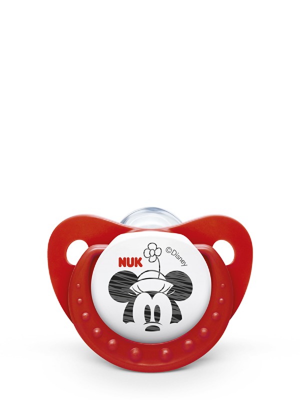 Nuk chupete de látex mickey mousse t2 1 unidad