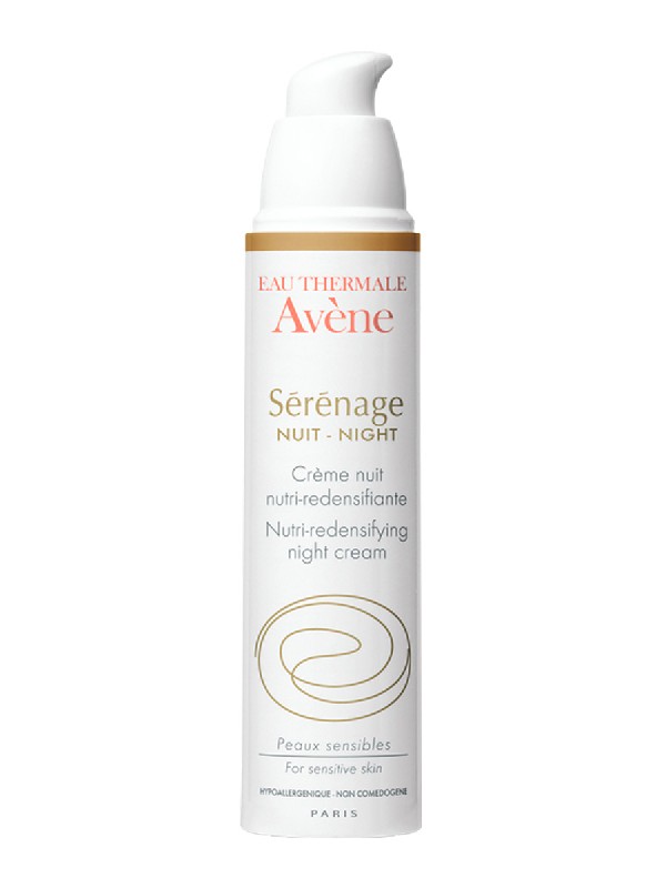 Avene serenage crema de noche, 40 ml