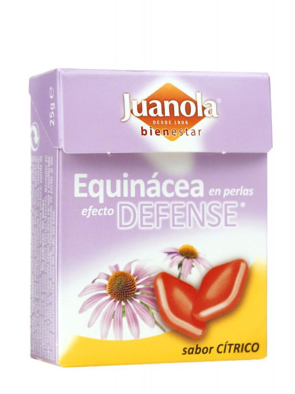 Juanola perlas de equinacea sabor cítrico 25gr
