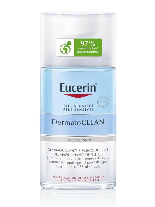 Eucerin dermatoclean desmaquillante bifásico de ojos 125ml