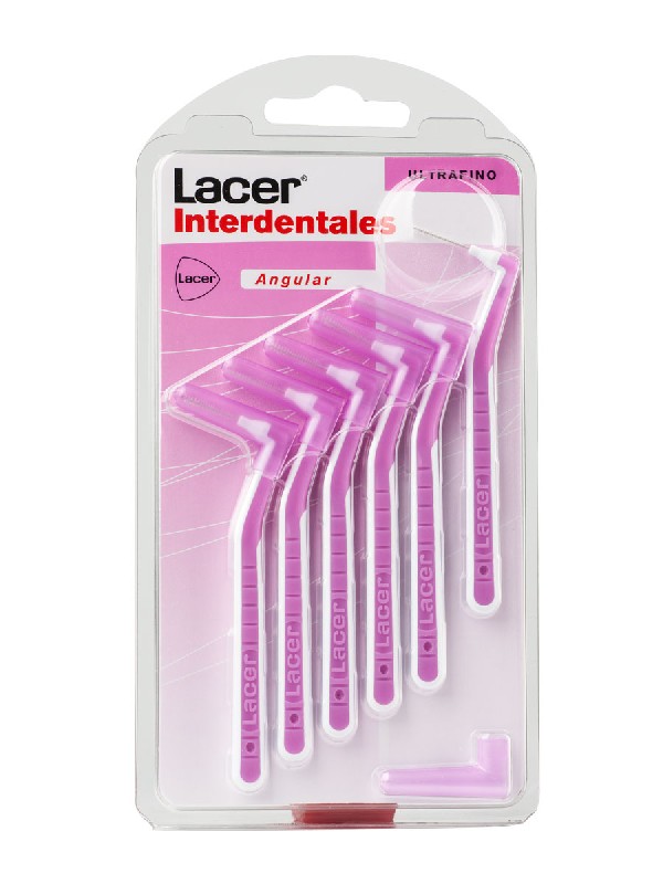 Lacer cepillo interdental ultrafino angular 6 unidades