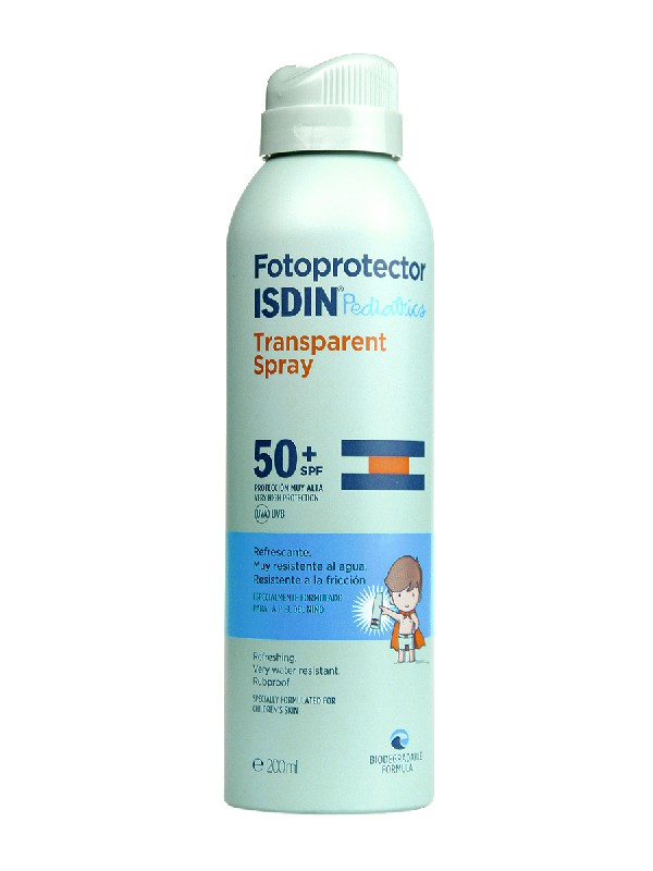 Isdin pediatrics fotoprotector spray transparente spf 50+ 200ml