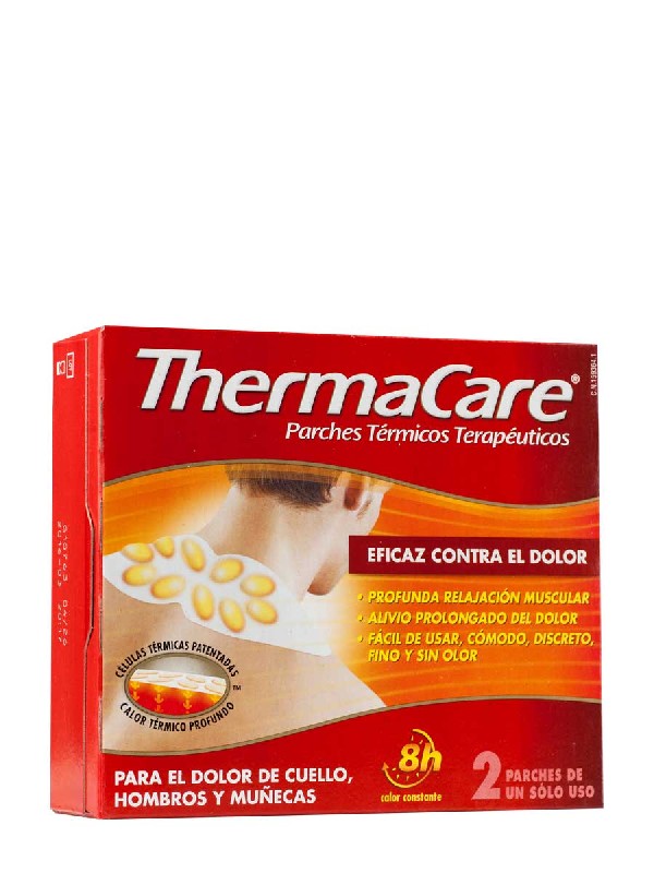 Thermacare parche cuello 2 unidades