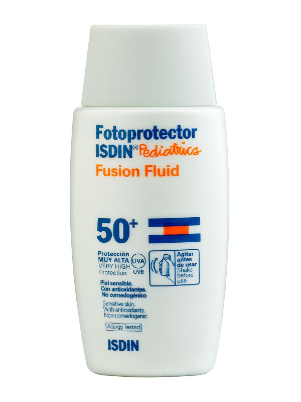 Isdin pediatrics fotoprotector fusion fluid spf 50+ 50 ml