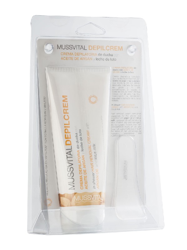 Mussvital crema de ducha depilatoria 200 ml