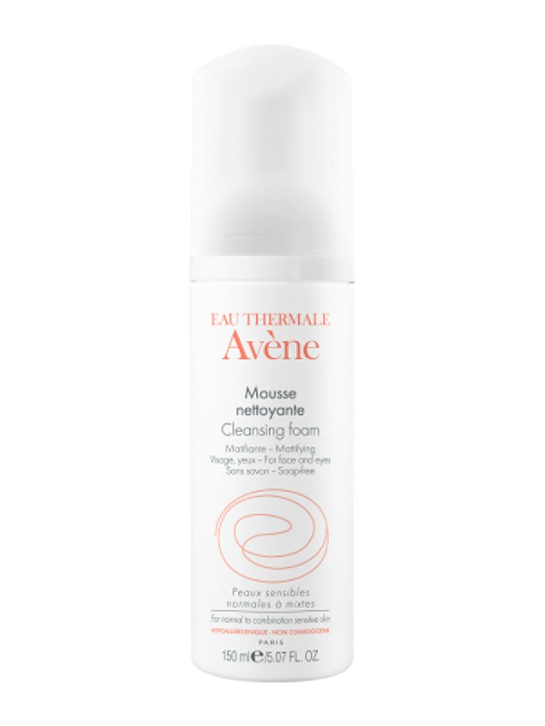 Avène espuma limpiadora matificante 150 ml