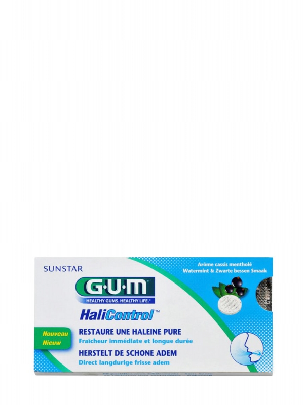 Gum halicontrol tabletas para el mal aliento10 tabletas.