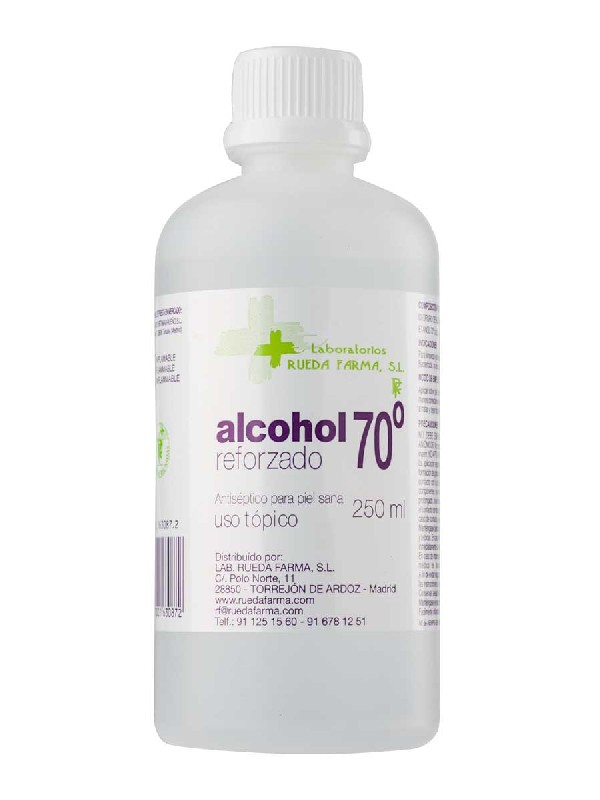 Rueda farma  alcohol 70º 250 ml