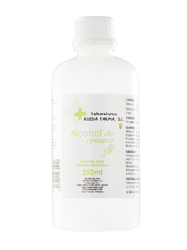 Reuda farma alcohol de romero 250 ml