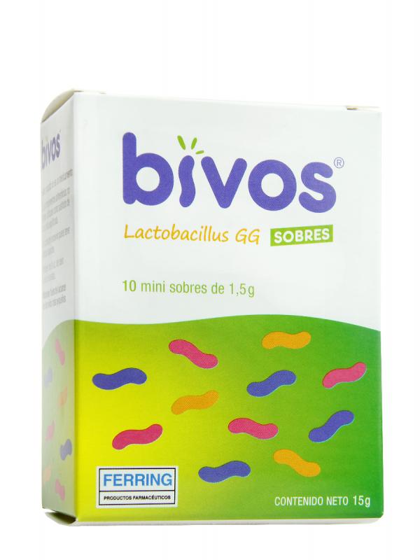 Lactobacillus en sobres bivos 10 minisobres de 1.5g