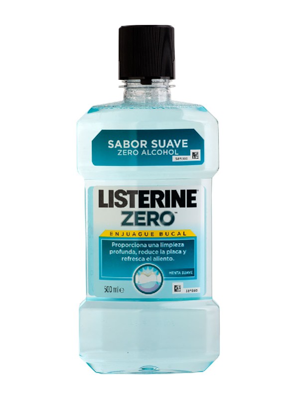 Listerine zero fresh suave 500ml