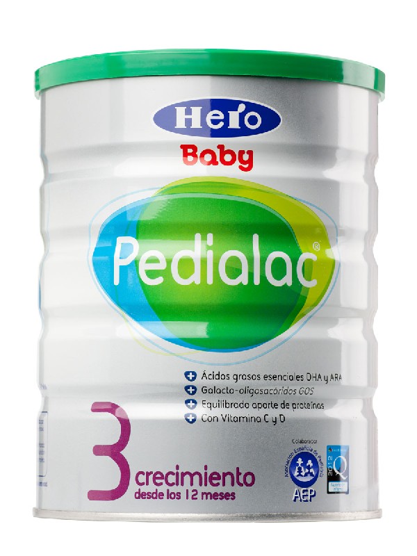 Hero baby pedialac ® 3 leche crecimiento 800 gramos
