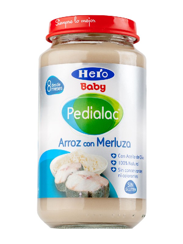 Pedialac potito arroz con merluza