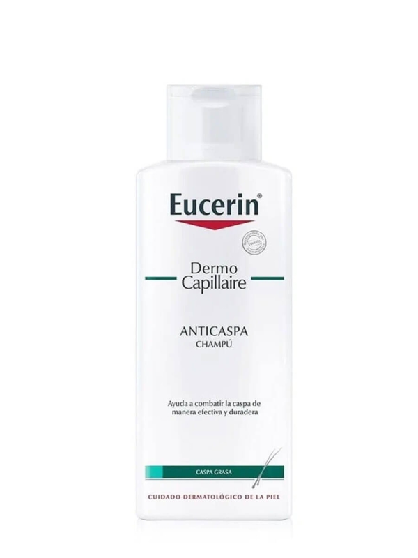 Eucerin dermocapillaire champú anticaspa grasa 250ml