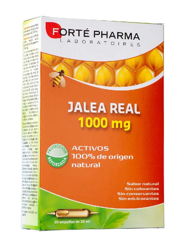 Forte pharma jalea real 1000mg 20 ampollas