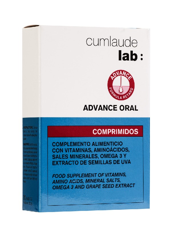 Cumlaude advance oral 30 comprimidos anticaída