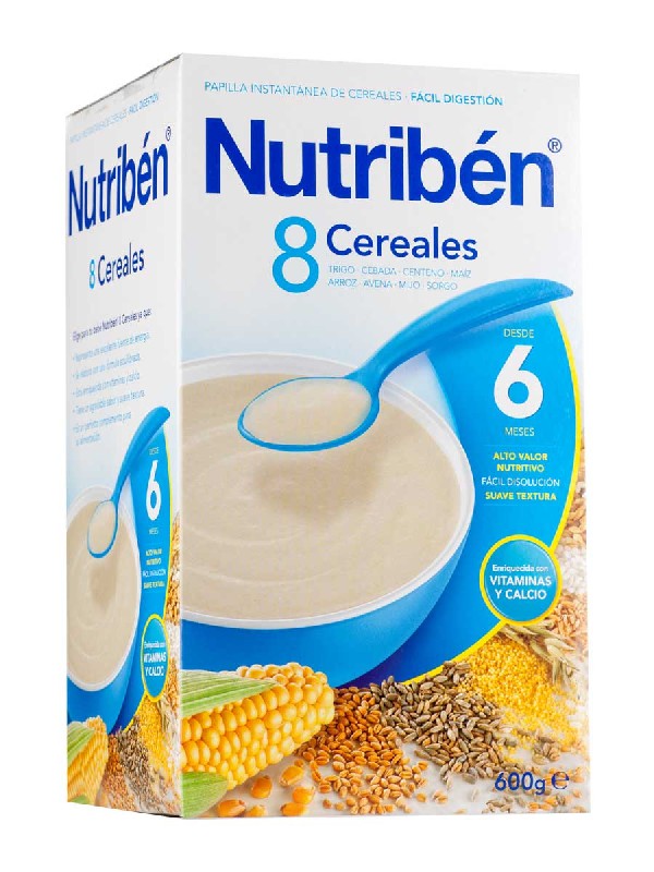 Nutriben 8 cereales 600 gr